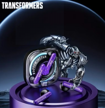 Transformers TF-T03 Wireless Bluetooth EarBuds Decepicon Transformers TF-T03 Wireless Bluetooth EarBuds Decepicon